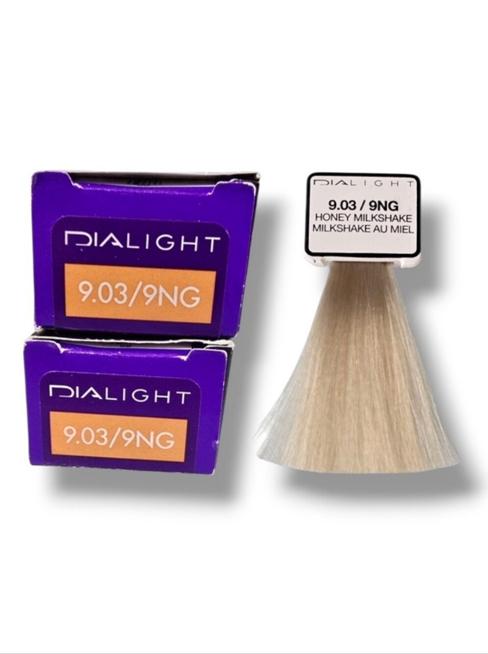 L'Oreal Professionnel DIALight 2 Tubes Ammonia-Free 9.03/9NG Honey Milkshake